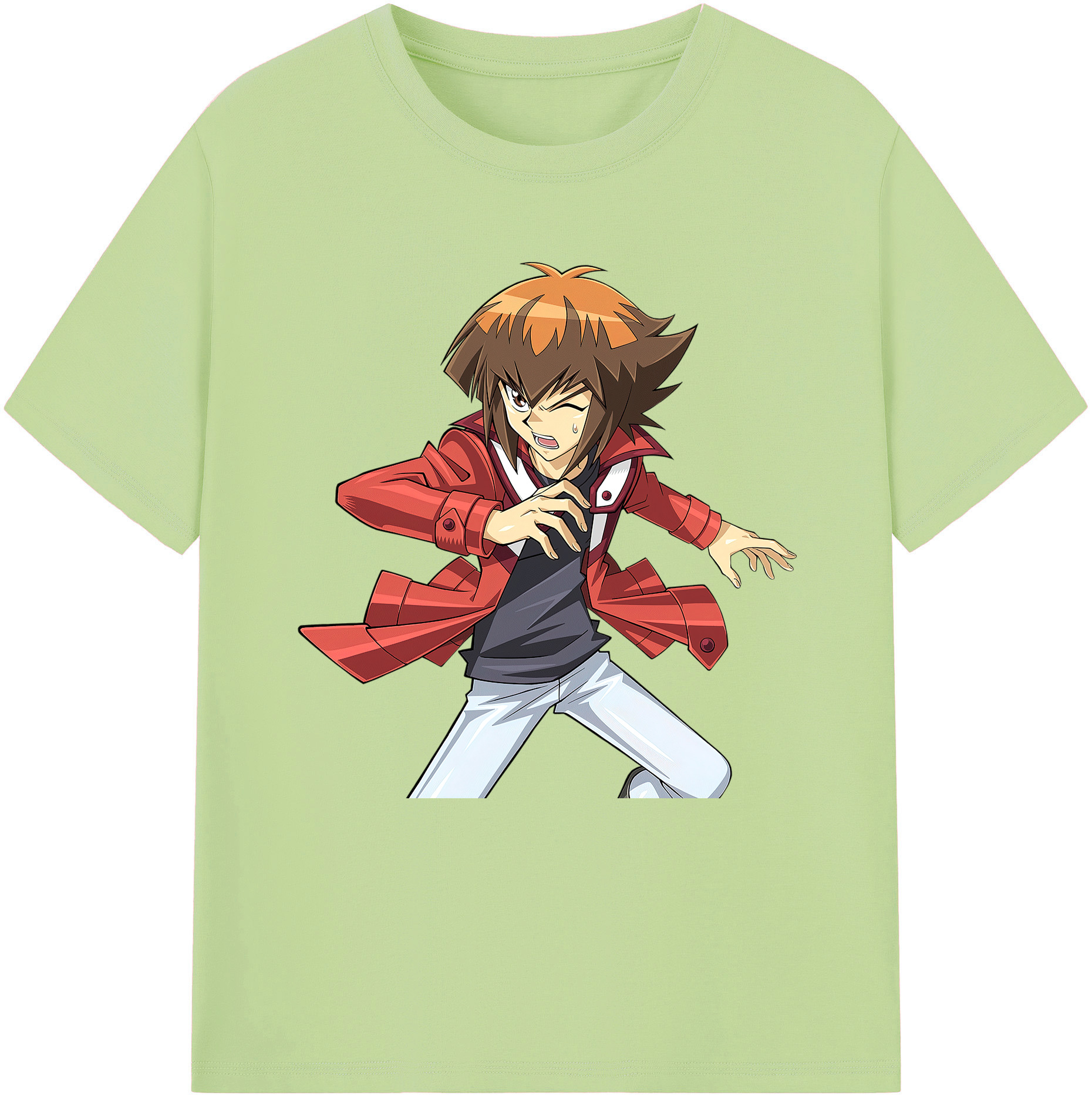 （画像用） 遊☆戯☆王 Yu-Gi-Oh! 綿100％半袖Tシャツ（フロントプリント）